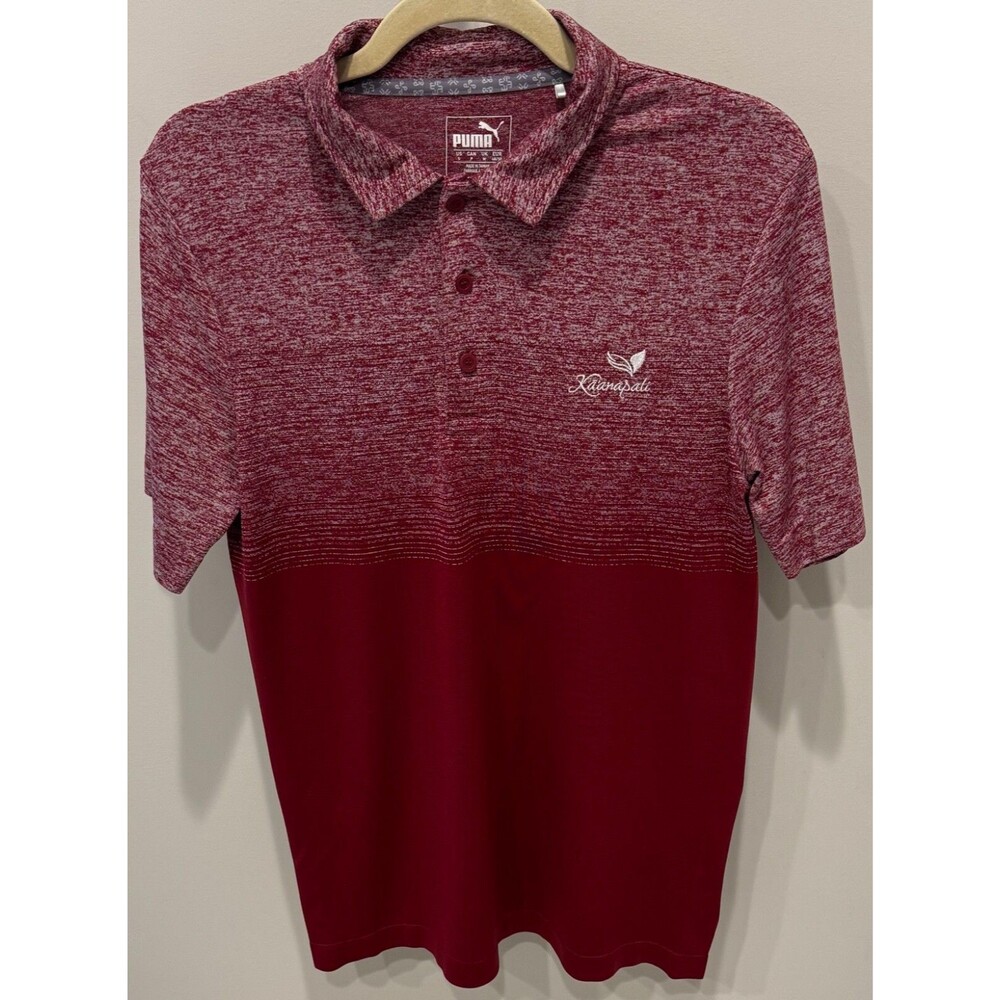Kaanapali Golf Course - Puma Golf Shirt - Men's Size Small - Red